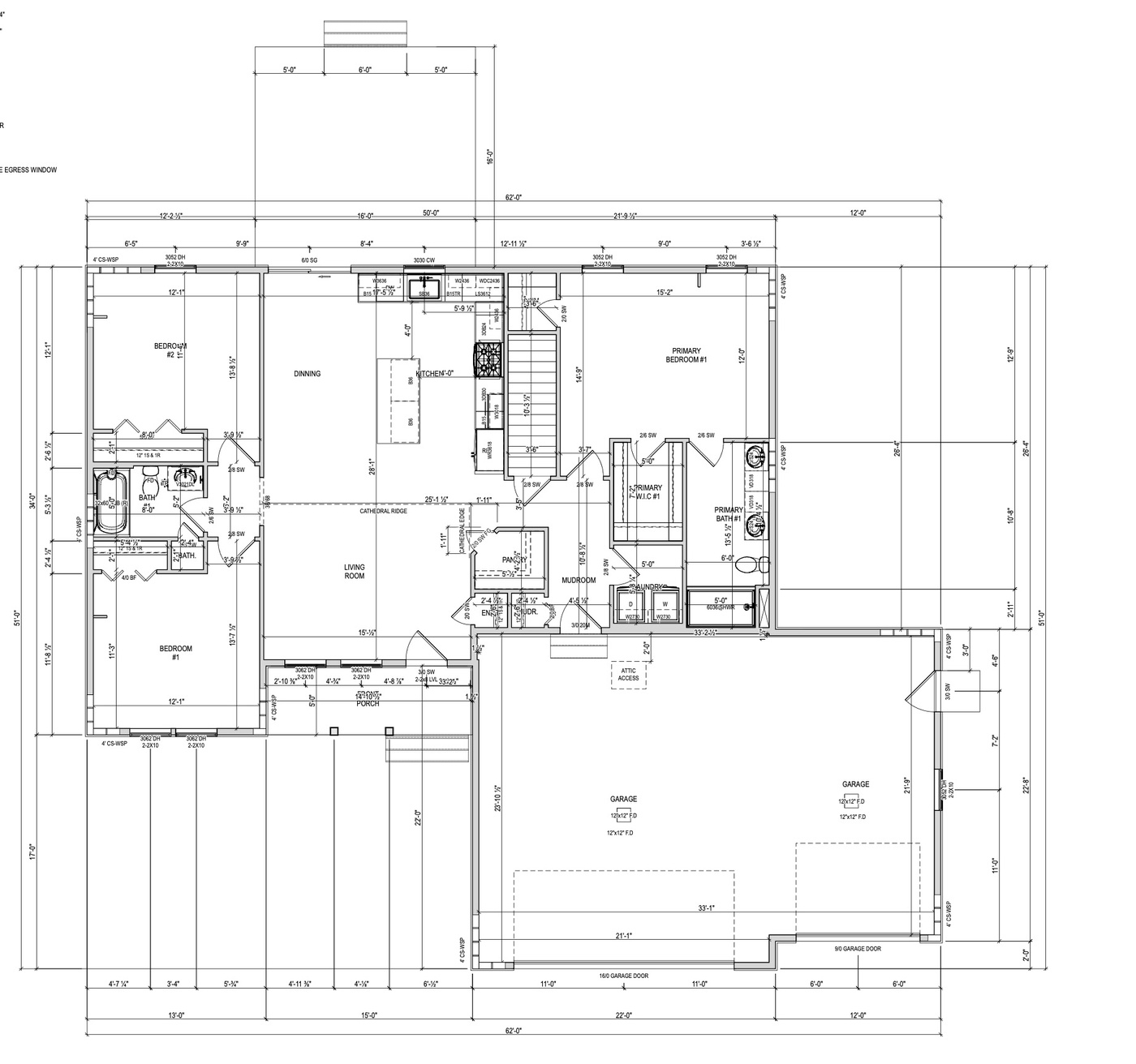 Main Level Floor Plan