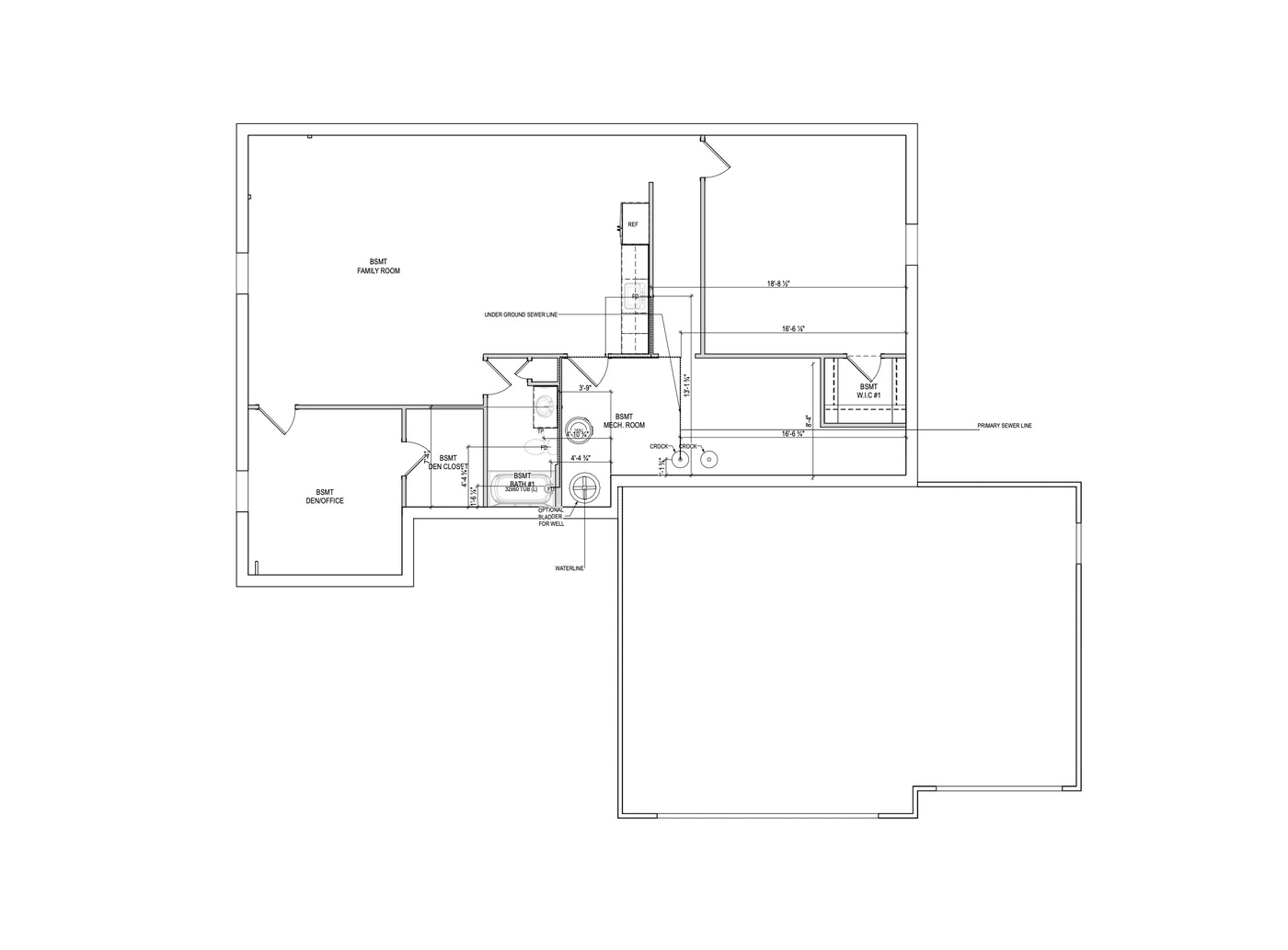 Basement Floor Plan