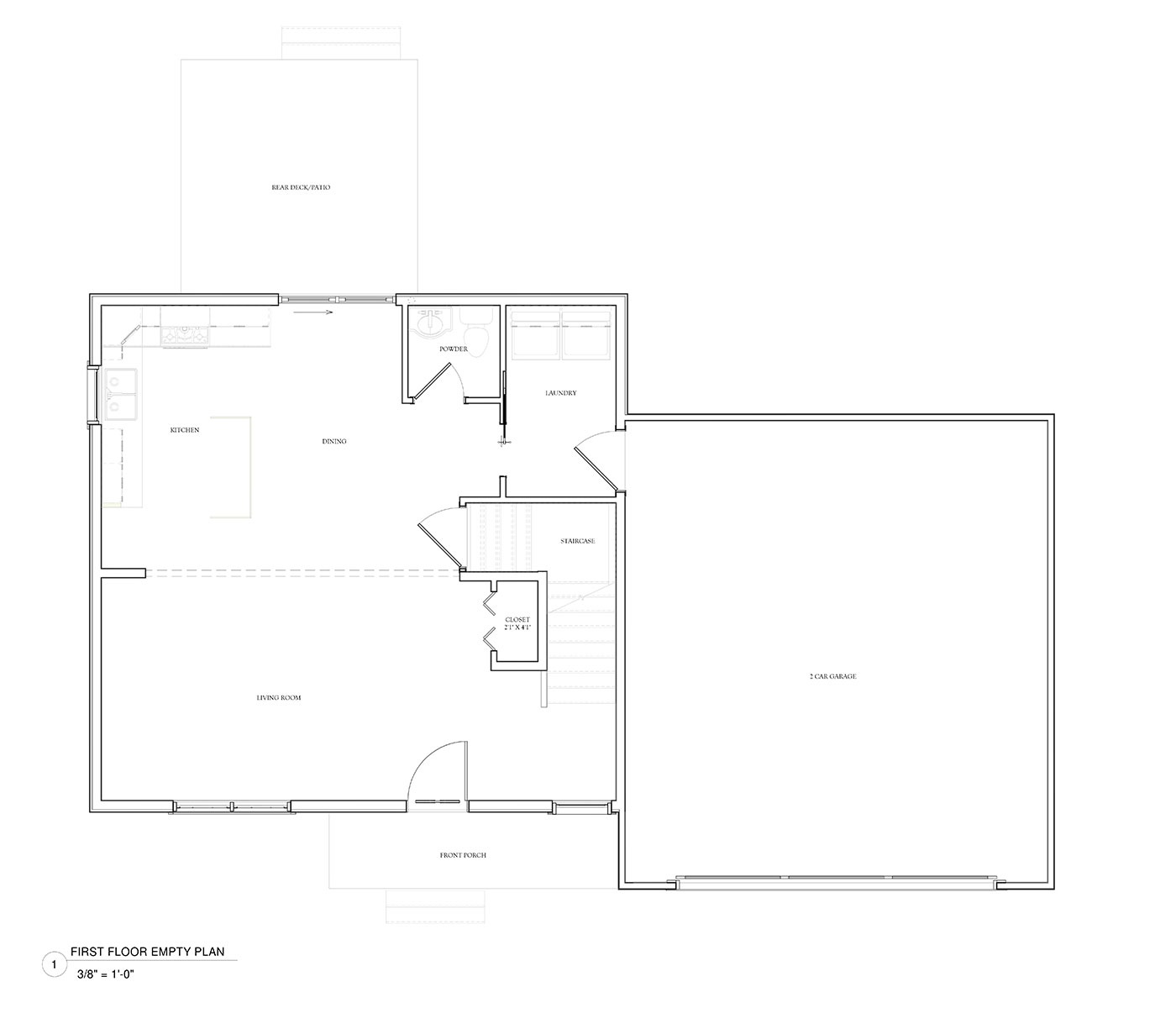 Main Level Floor Plan