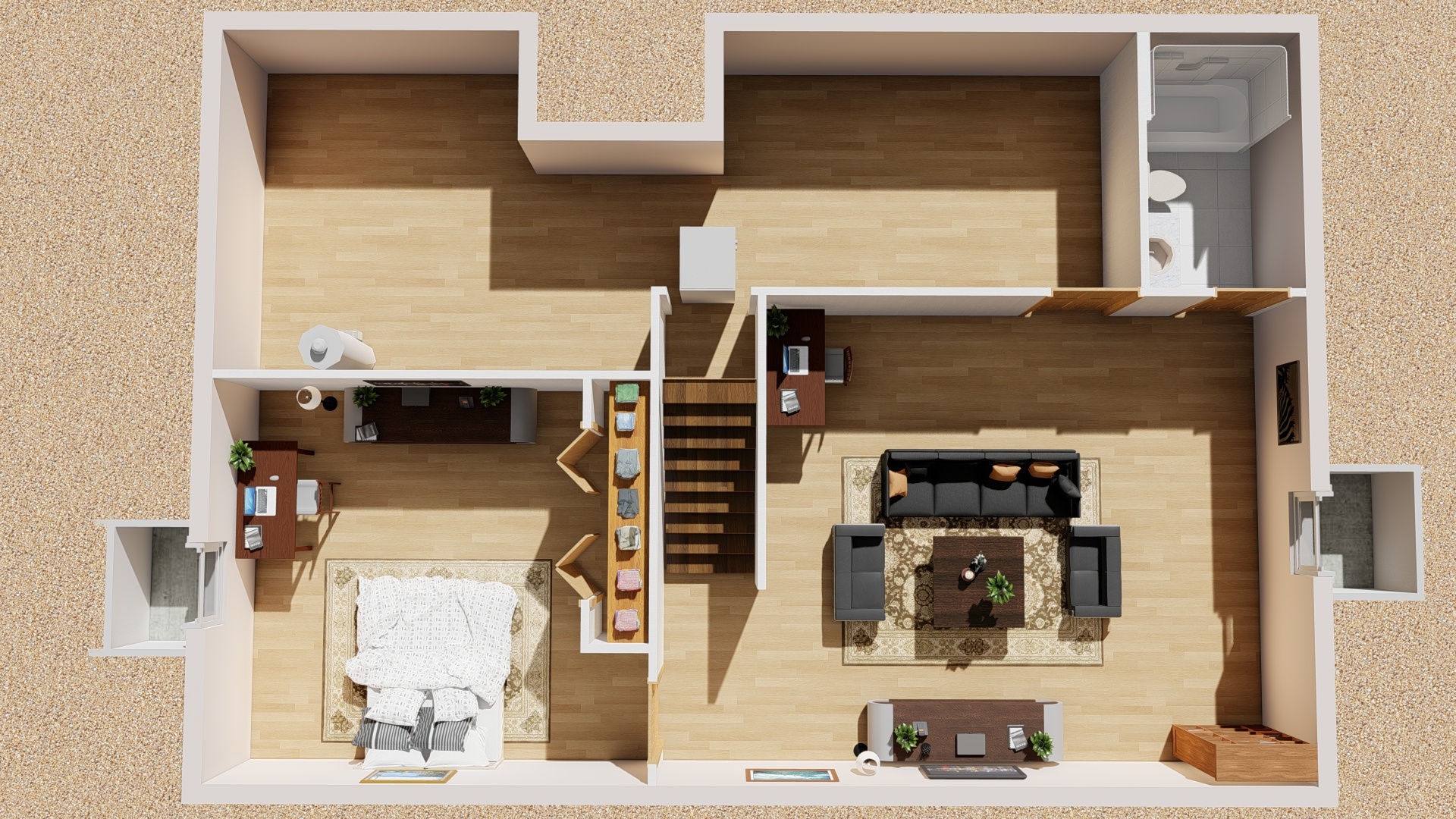 Basement Top View