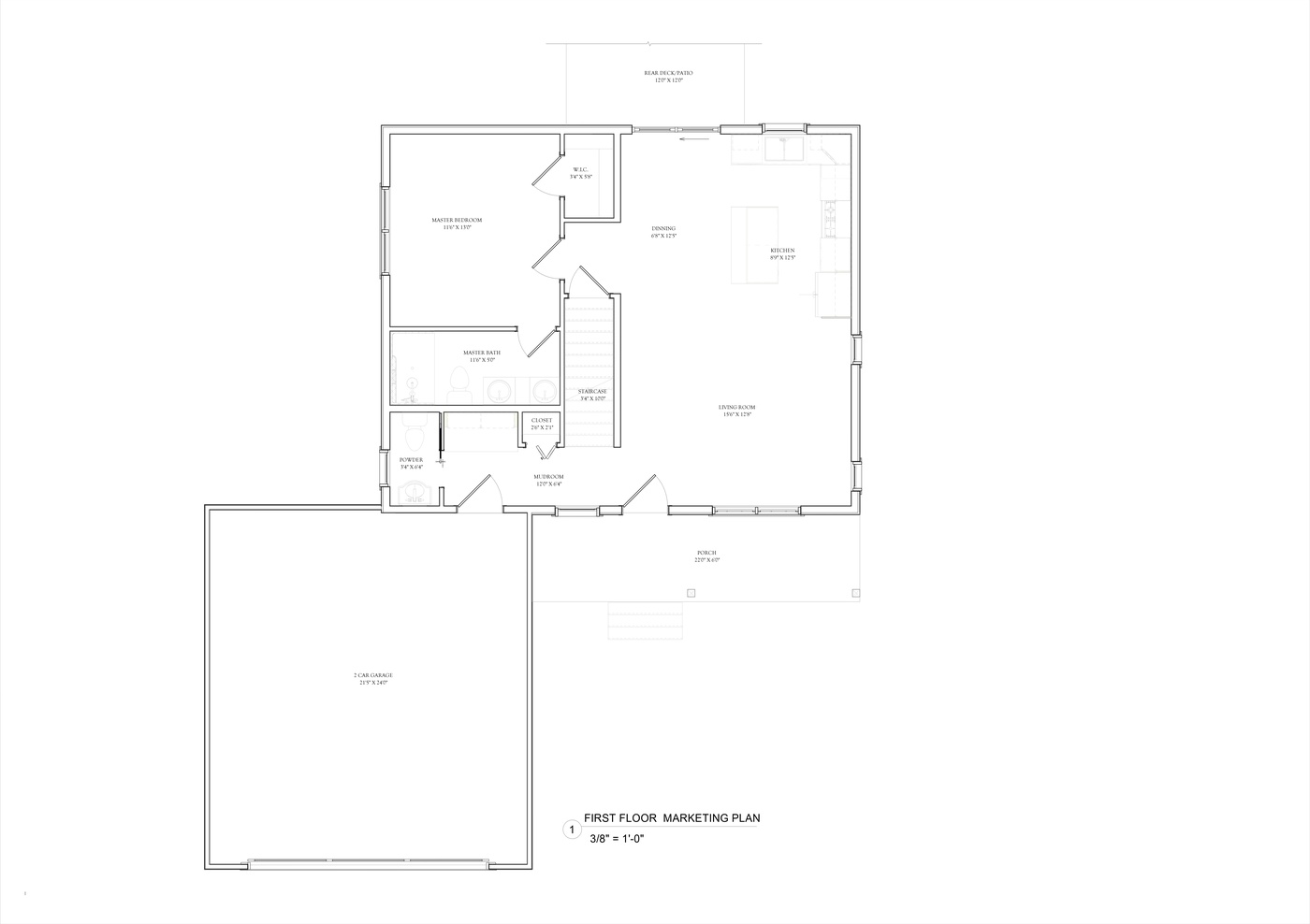 Main Level Floor Plan