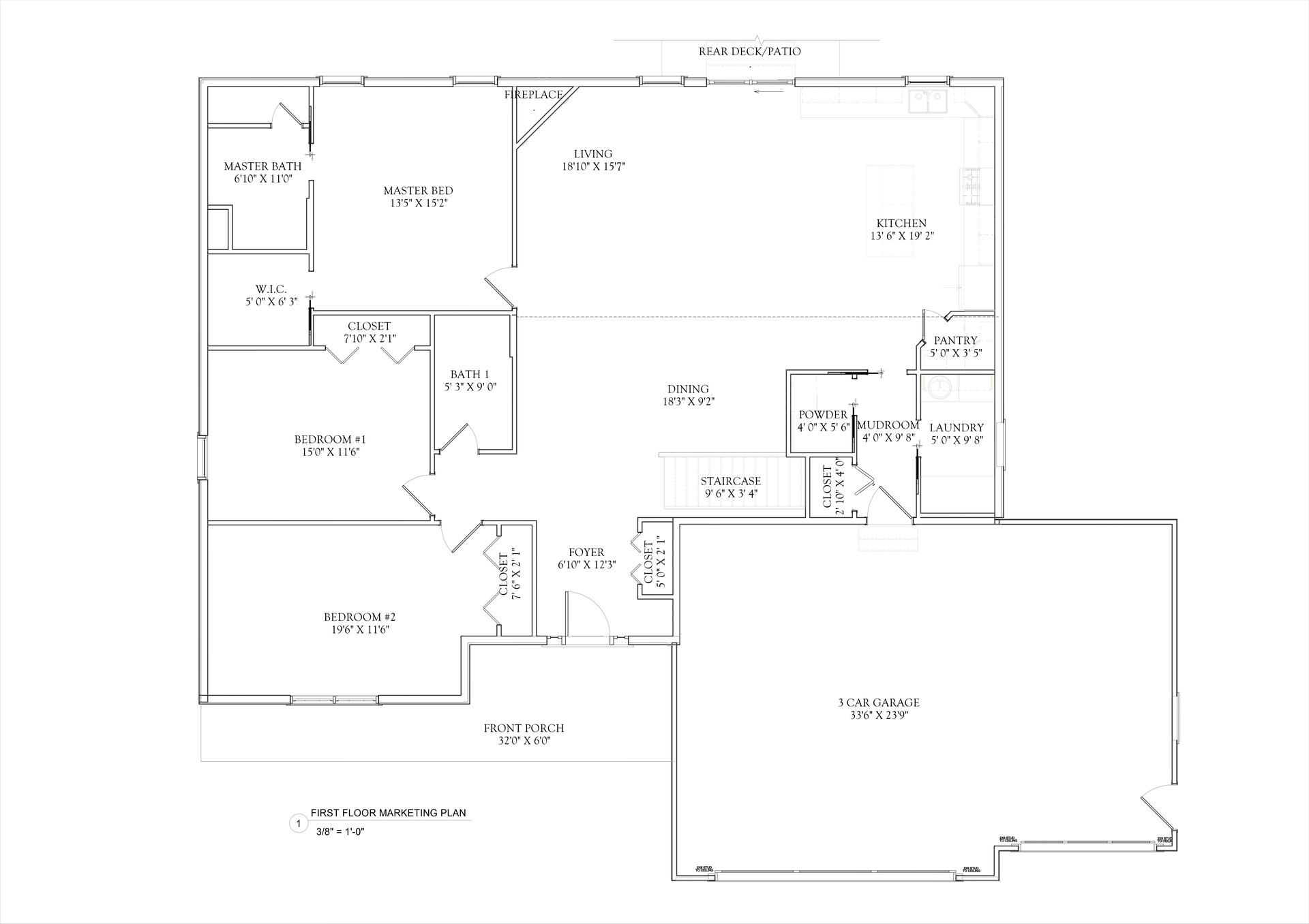 Redwood 3car R Floor Plan First Floor