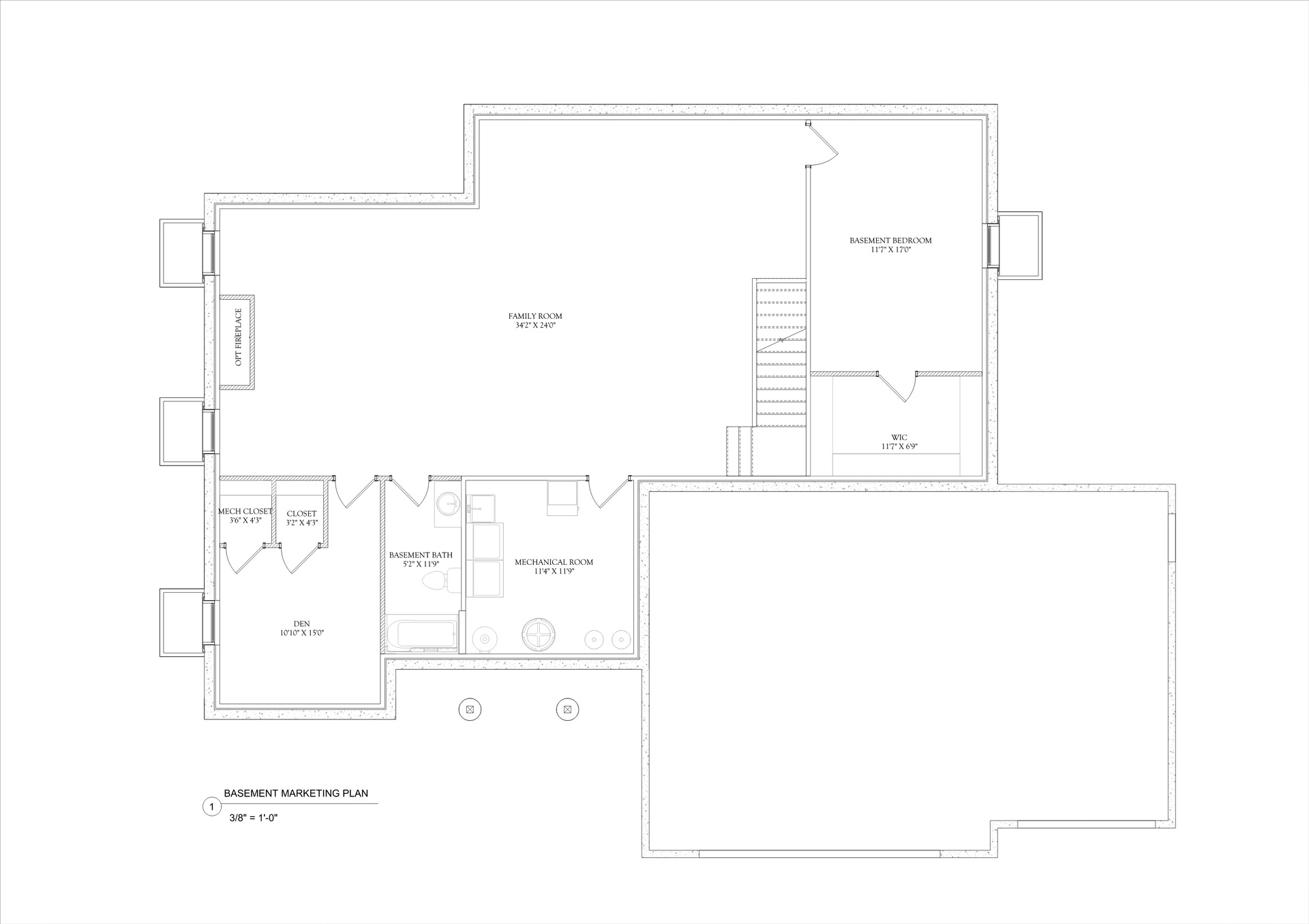 Ontario Basement Floor Plan