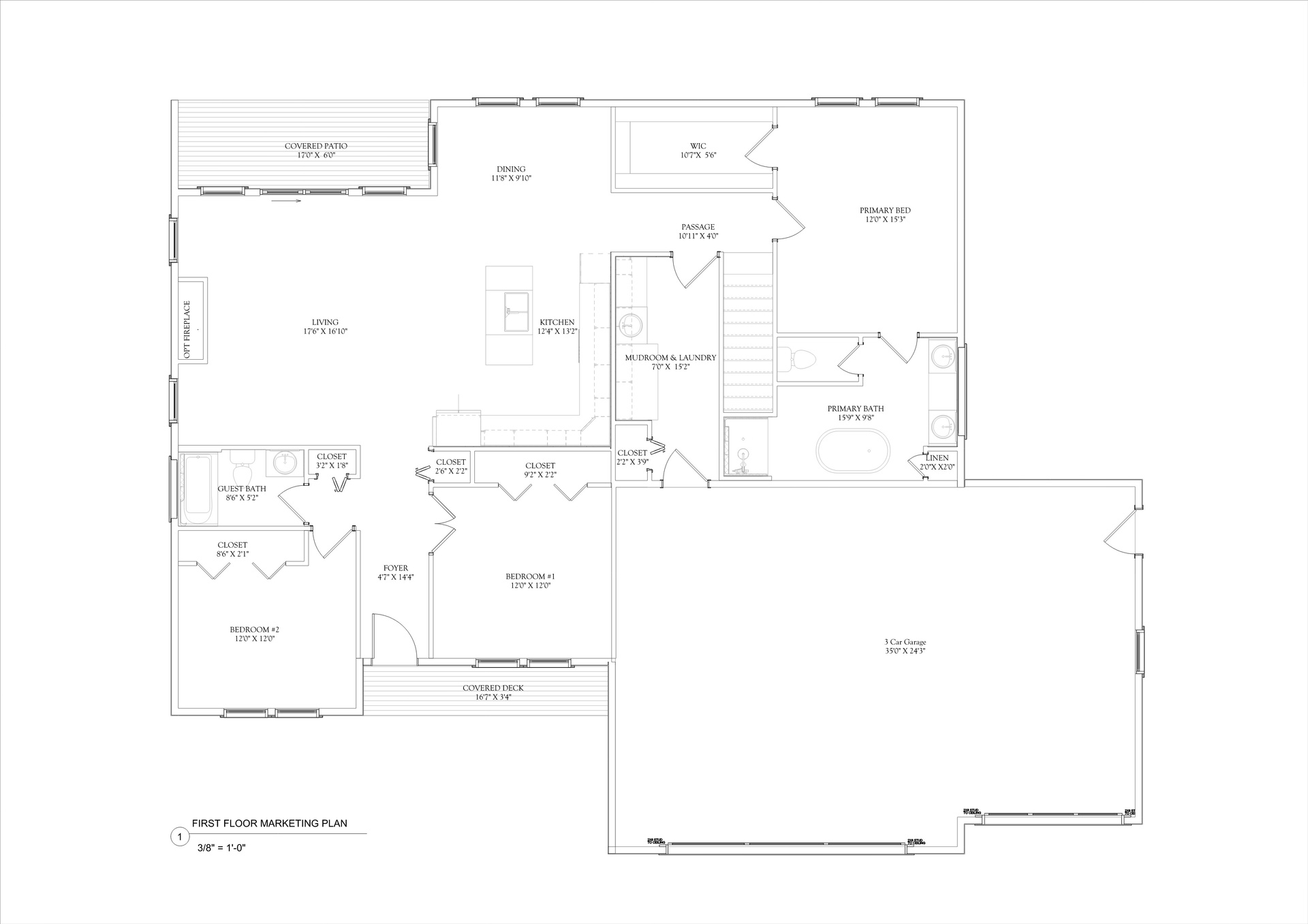 Ontario Main Level Floor Plan