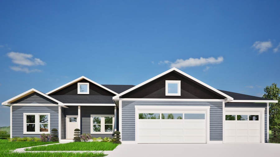Ontario Front Exterior Rendering