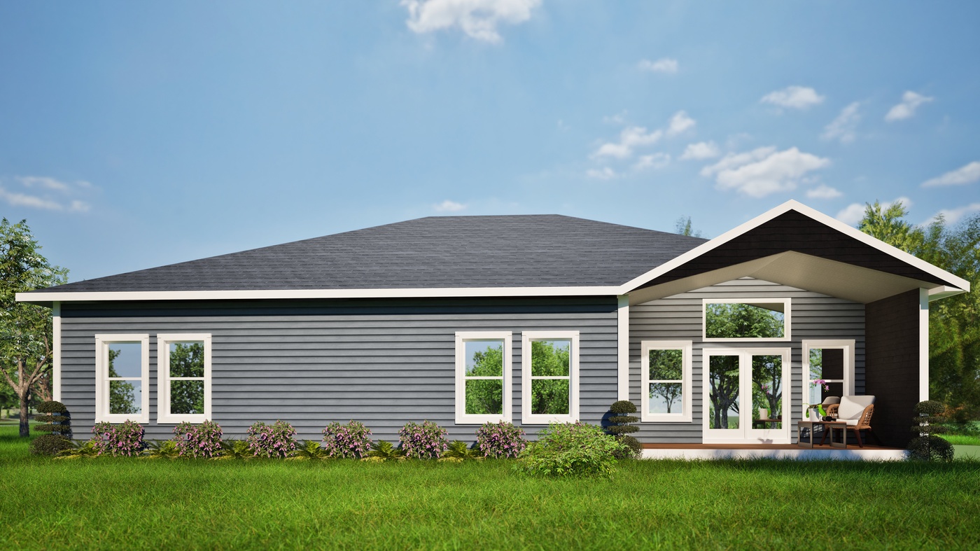 Ontario Rear Exterior Rendering